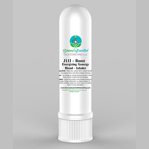 J11I- Boost Energizing Synergy Blend – Inhaler - diannesessentialoilscoaching