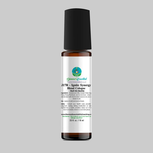 J17R – Ignite Synergy Blend Cologne – Roll On Bottle - diannesessentialoilscoaching