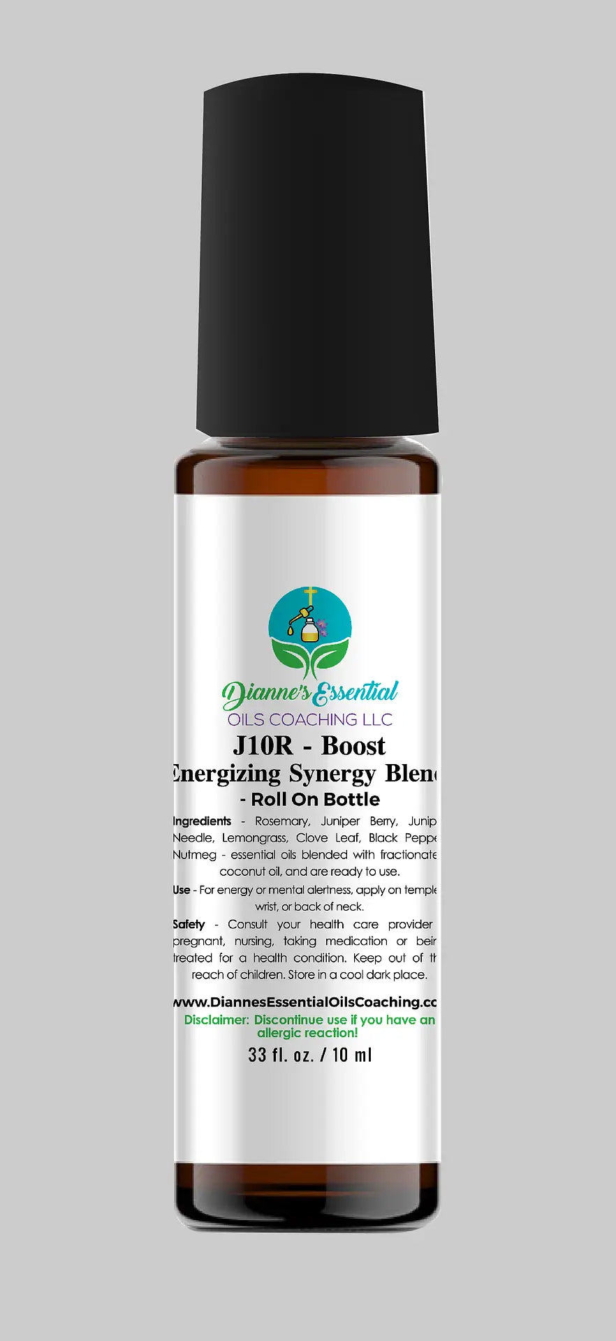 J1OR – Boost Synergy Blend for Energy – Roll On Bottle - diannesessentialoilscoaching